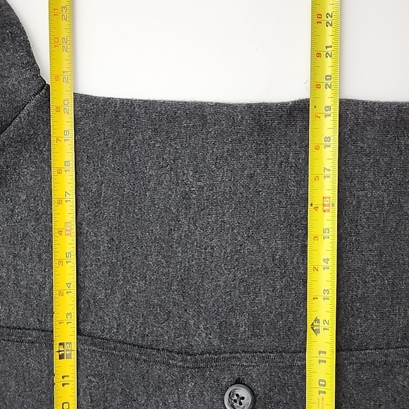 Catherine Malandrino Wool Blend Grey Cardigan Women's Size  Medium - Picture 9 of 11